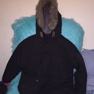 Toddler boys 5year old black coat